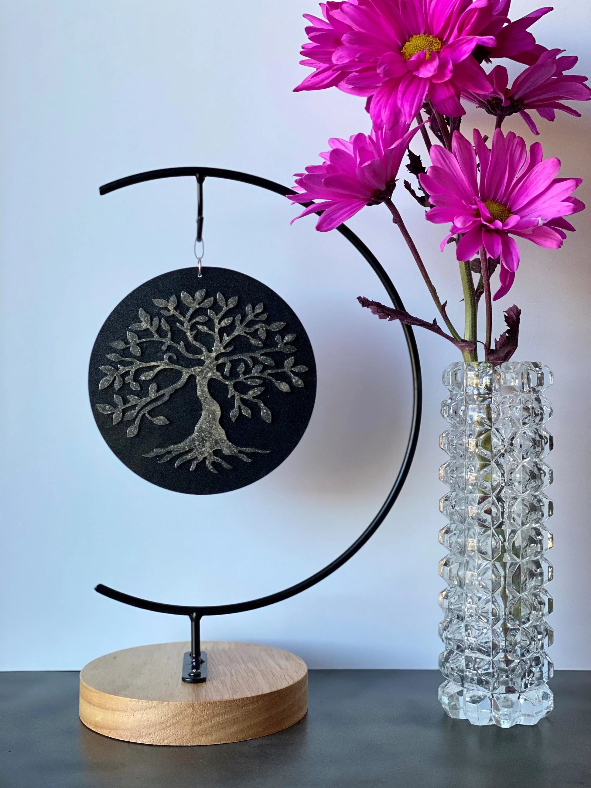 Tree of Life Cremation Ash Memorial Stand — 7x11 Everlasting Echoes