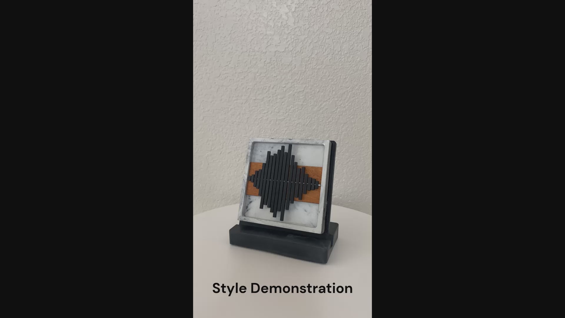 Display Demo of Square Sound Wave Piece